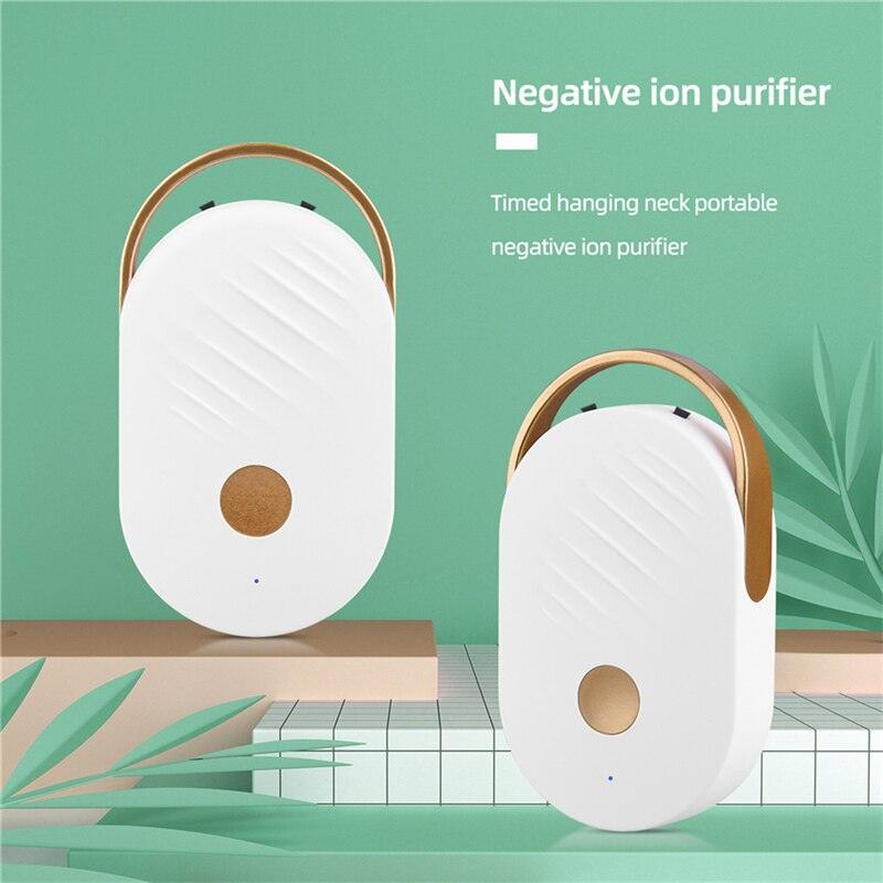 Mini lanyard Portable Air Purifier Cleaner Negative Ion USB Mini Home - VirtuousWares:Global